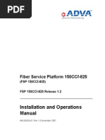 Manual Adva FSP 150cc 825 | PDF | Power Supply | Alternating Current