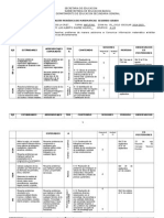 Dosificacion Anual de Matem Segundo Grado