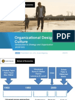 Organization Design and Culture 