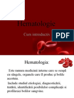 Hematologie Curs Intro