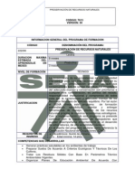 Estructura Curricular Tecnica Sena