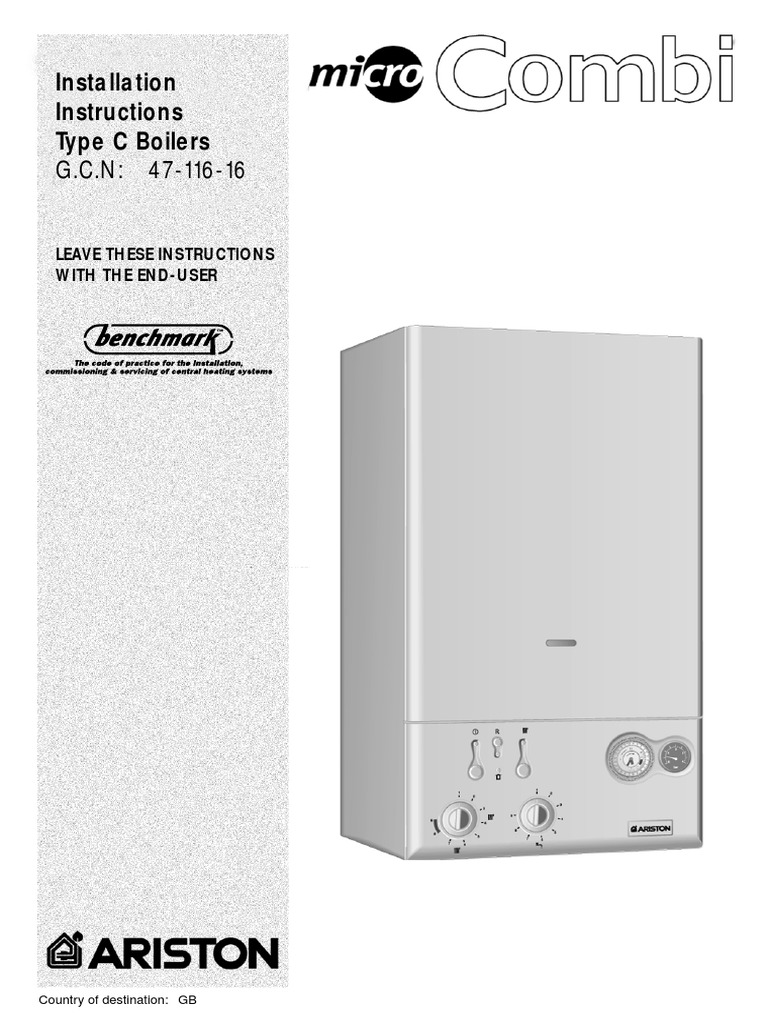 Service Manual Ariston T2 Water Heating Boiler