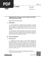 Secretary-General Report on Syria, April 2015