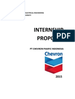 Proposal Kerja Praktek PT Chevron Pacific Indonesia