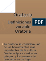 Oratoria Unidad I