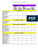 Eportfolio Matrix Alignment - Standard 3 - Sheet1