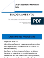 Cultura e Crescimento Microbiano - AULA3 - 2014