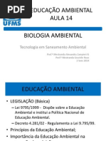 Educação Ambiental Aula14 2014