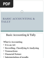 Basic Accounting & Tally