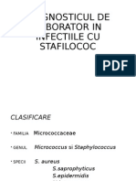 Diagnosticul de Laborator in Infectiile Cu Stafilococ