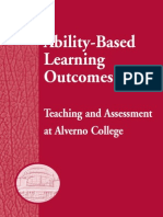 Ability Based Book. Alverno College Faculty 2005