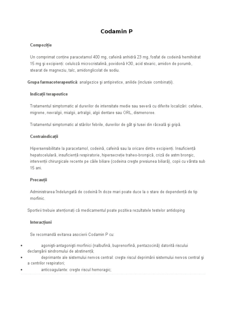 Codamin P | PDF