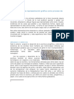 Antecdentes de La Representación Gráfica Como Proceso de Comunicación