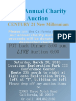 2010 Annual Charity Auction