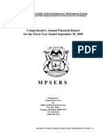MPSERS 2009 Audit