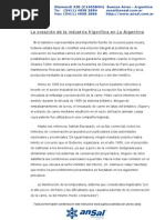Desarrollo de La Industria Frigorifica Argentina