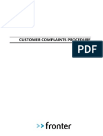 Standard Complaints Procedure