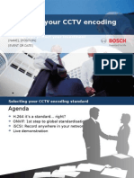 CCTV systems Encoding Standards and ONVIF