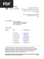 5005 EdPsych and SpecEd Elementary