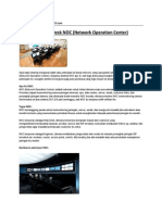 Tentang Dan Job Desk NOC (Network Operation Center) PDF