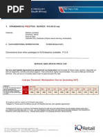 2015 Software Pricelist IQFreePos