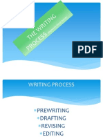 The Writing Process Powerpoint