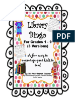 Library Bingo