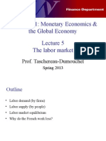 Finance 101: Monetary Economics & The Global Economy The Labor Market