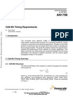 CAN Bit Timing Requirements: Freescale Semiconductor