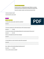 Instrument For Evalating A Situational Analysis