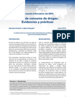 Salas de Consumo de Drogas: Evidencias y Prácticas