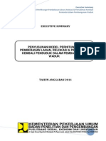 Penyusunan Model Perhitungan Pembebasan Lahan, Relokasi & Pemukiman Kembali Penduduk Dalam Pembangunan Waduk PDF