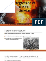 Progression of The Fire Service2