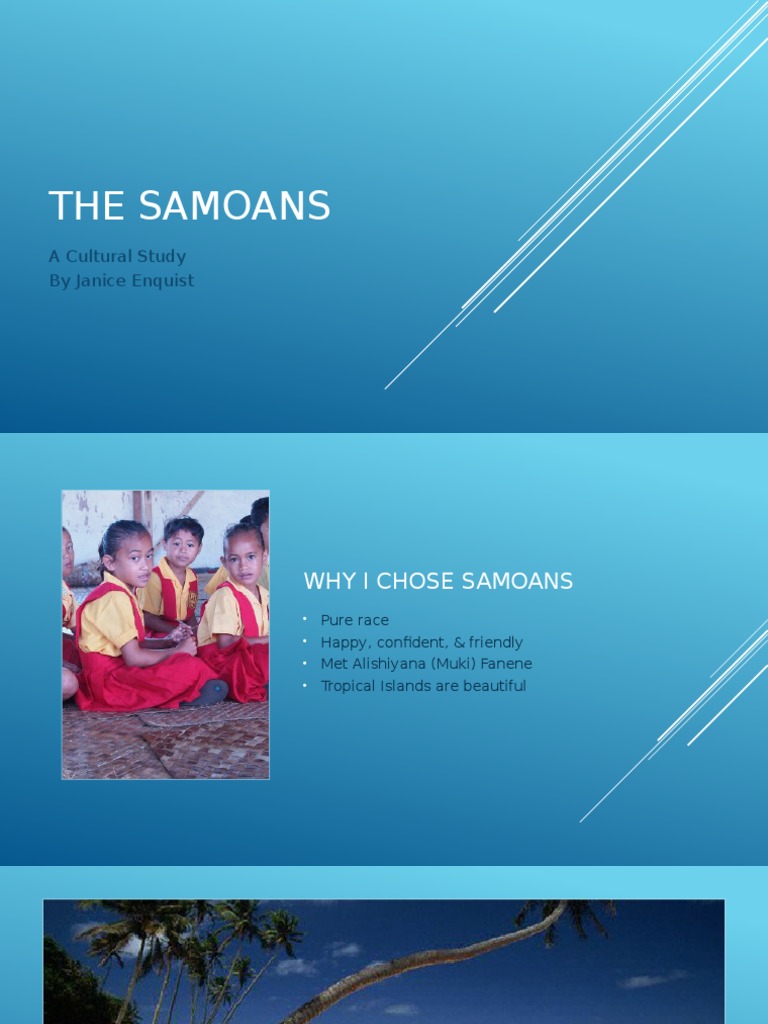 Cultural Insights on Samoan Life | PDF