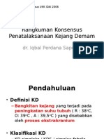 Penatalaksanaan KD IDAI