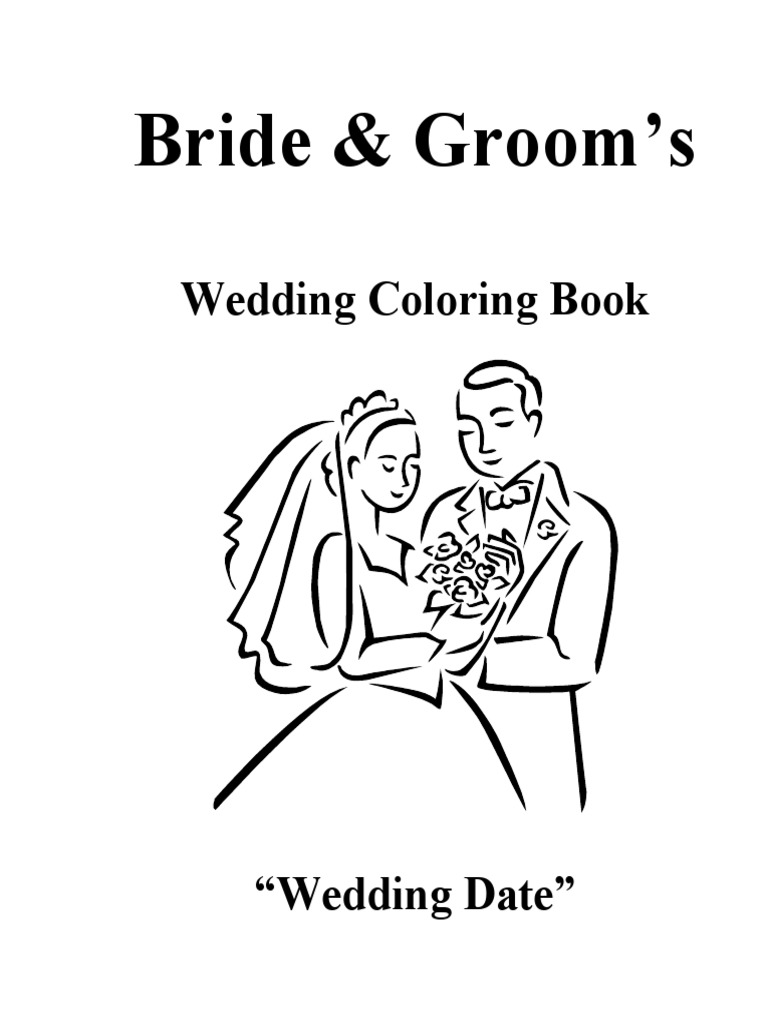 Download Wedding Coloring Book