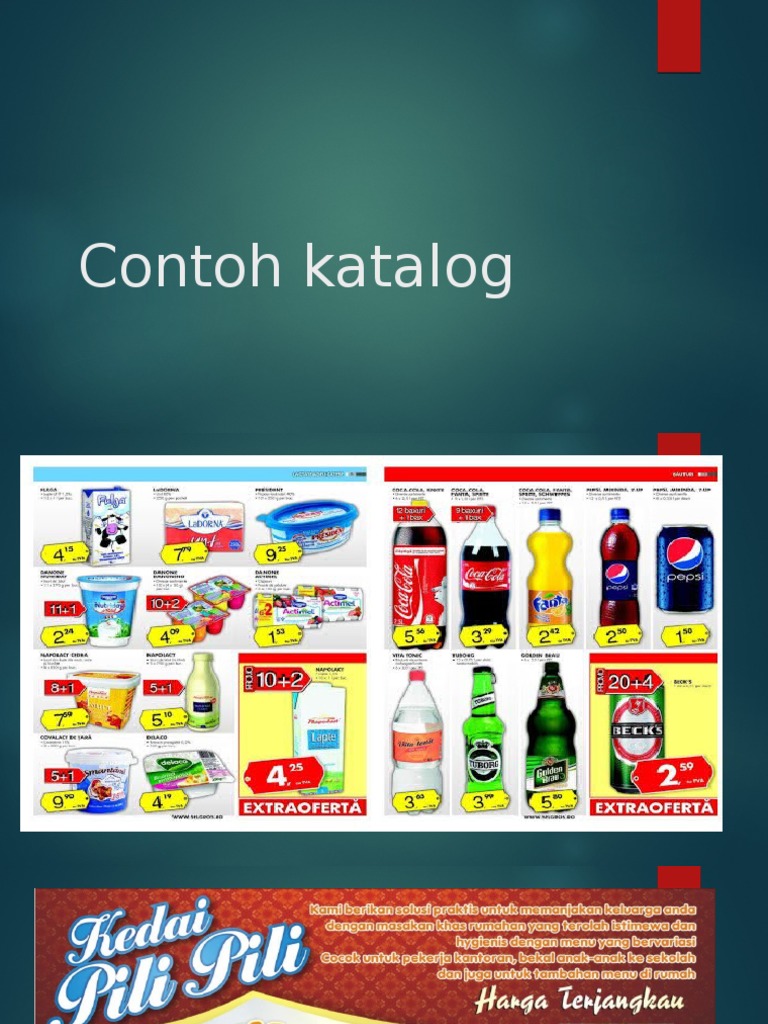  Contoh  katalog 