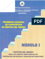 Modulo I Programa Nacional Capacitacion Nicaragua