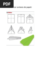 Origami Aviones De Papelpdf