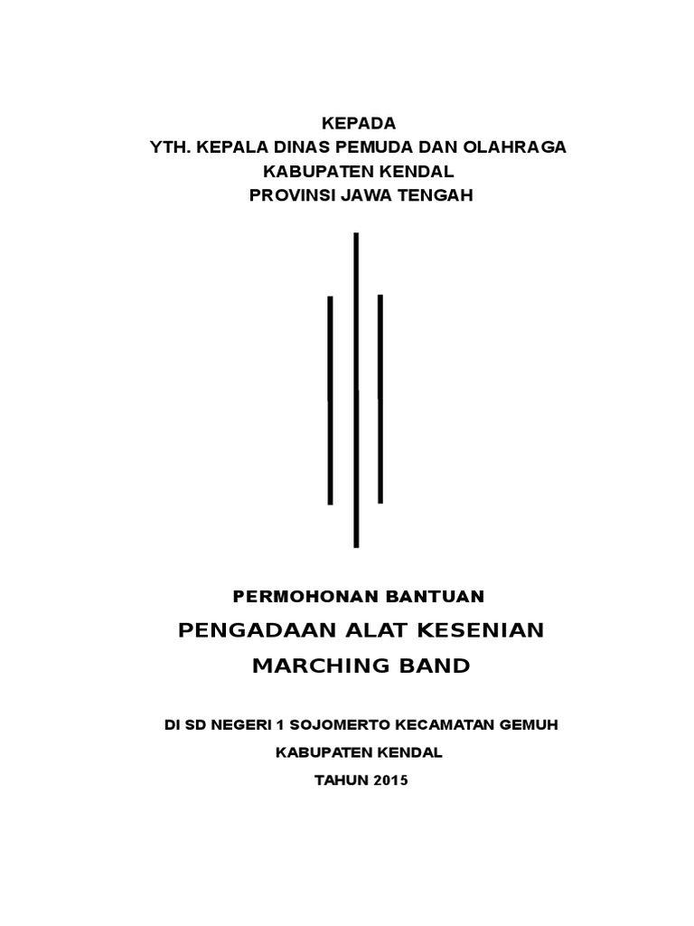 Proposal Drum Band