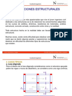 Idealizaciones estructurales y cargas en ingeniería