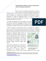 À espera do Registro de Identidade Civil eletrônico