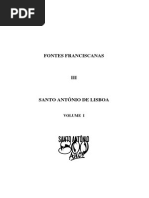S. António de Lisboa - Fontes Antonianas IA
