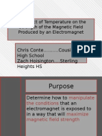 Conte Electromagnet Presentation