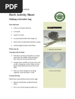 Primary Herb Garden Activity