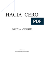 Agatha Christie - Hacia Cero