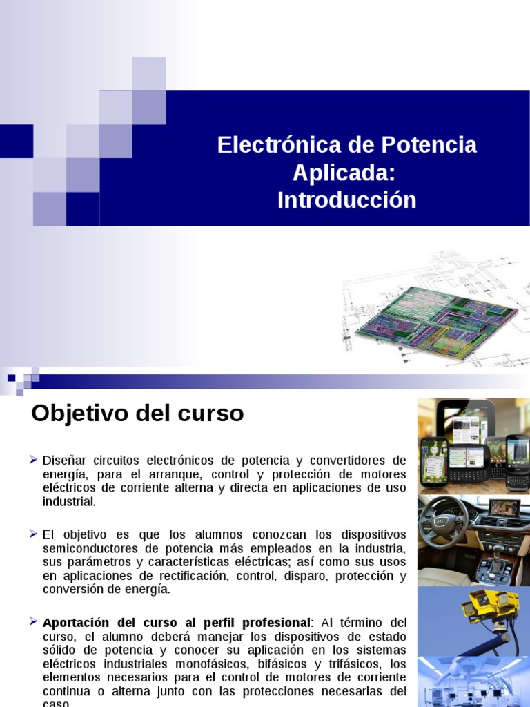 Introduccion a la electrónica de potencia