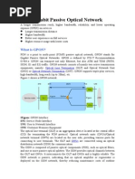 ONT, OLT and MDU in GPON Technology