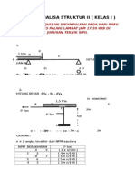 Quiz 1 Analisa Struktur II