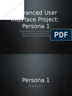 Advanced User Interface Project: Persona 1 Medication Reminder